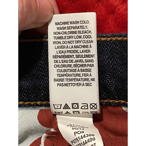 Lucky Brand Sofia Boot Dark Blue Denim Jeans Women's 6/28 Ankle NWOT - Picture 8 of 9